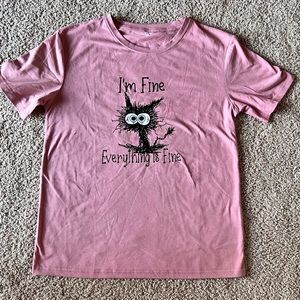 NWOT cat shirt